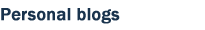 Personal blogs at LA Observed