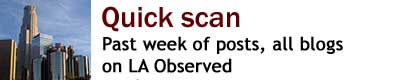 Quick scan - past week
